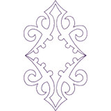 Triple Run Quilting Motif 19