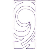 Triple Run Quilting Motif 12