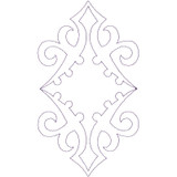 Single Run Quilting Motif 19