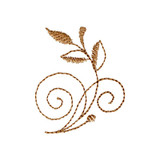 Sepia Vine Accent Mini