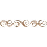 Sepia Swirls Border