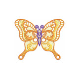 Freestanding Lace Large Butterfly