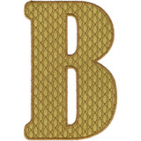 Applique Letter B