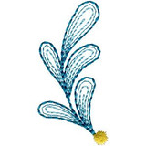 Feather Leaves Accent