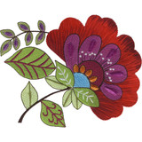 Flower Tufted Applique