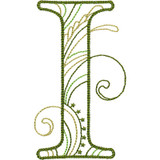 Scrollwork Alphabet I