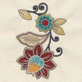 Floral Swirls Applique 1