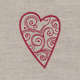 Redwork Heart | 12515-35