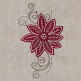 Poinsettia 1 Applique | 12515-08