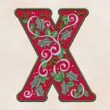 Illuminated Christmas X Applique