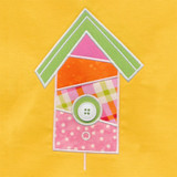 Springtime Birdhouse Applique