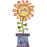 Faith Flower Applique