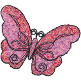 Stipple Scribble Butterfly