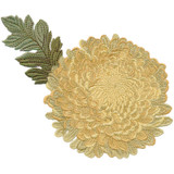 Gold Mum 3 Applique