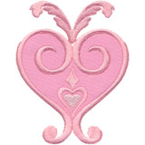 Filigree Heart Applique