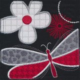 Butterfly Applique Square 2