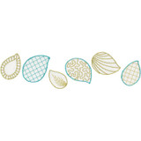 Linework Leaf Border