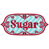 Sugar Label Applique