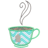 Tea Cup Applique