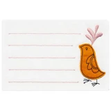 Retro Birds Quilt Label