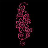 Doodle Flower Border