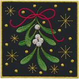 Holiday Flora Mistletoe Tile