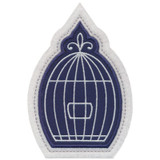 Birdcage 2 Ornament Applique
