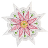 Floral Star 2 Ornament