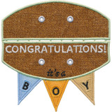 Baby Boy Bag Topper