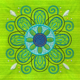Flowers Square Applique 5