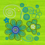 Flowers Applique 1 | 12585-18