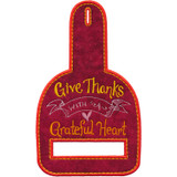 Give Thanks with a Grateful Heart Hanger FSA