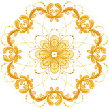 Sunshine Petals Large Medallion
