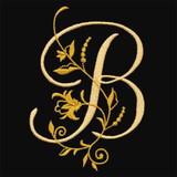 Floral Monogram B