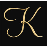 Satin Monogram K