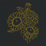 Sunflower Linework | 80163-10
