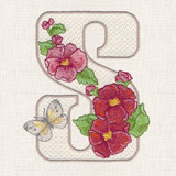 Floral Alphabet  S