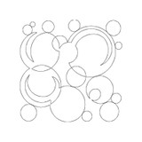 Purple Star Quilt Motif 2