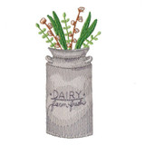 Milk Can Bouquet