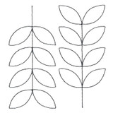 Square - Modern Vines Straight