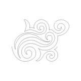 Water Straight Border 1