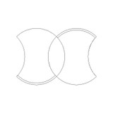 Apple Core Straight Border 2