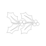 Holly Straight Border