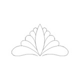 Traditional Feathers 1 Triangle