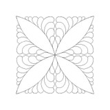 Traditional Feathers 1 Block