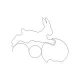 Bunnies Pantograph 2
