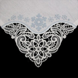 Snowflake Tablecloth Corner FSL