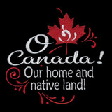 O Canada! Machine Embroidery Design