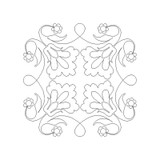 Floral 2 Quilting by Amanda Murphy