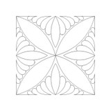 Traditional Feathers 3 Quilting by Amanda Murphy